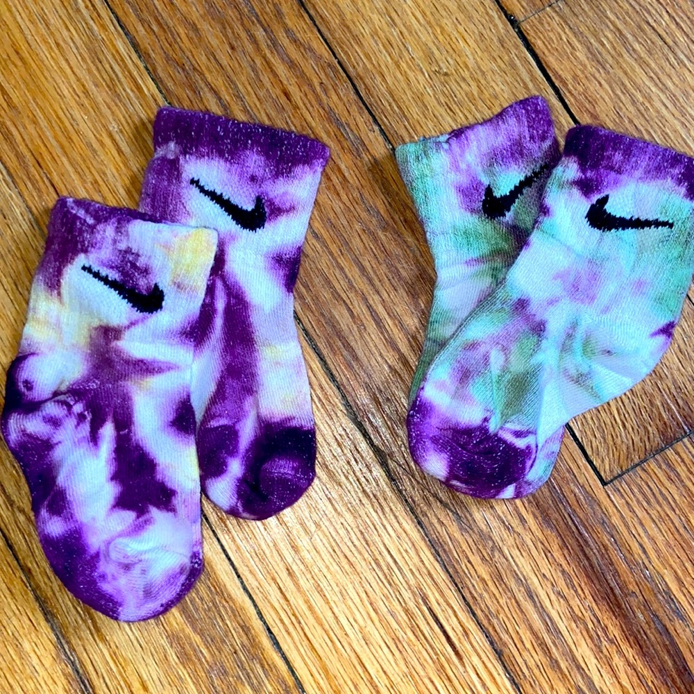 Nike Tie-Dye Toddler Socks